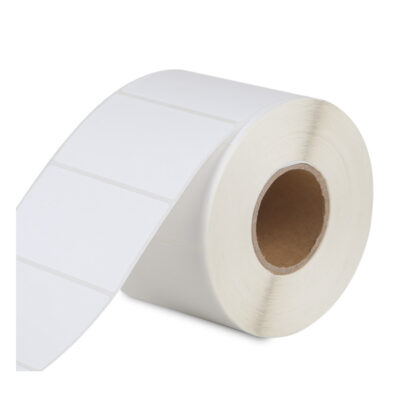 58mm x 43mm BOPP Thermal Transfer Blank Labels – 1000/Roll